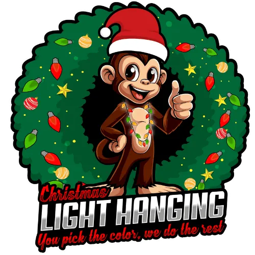 Christmas Light Hanging